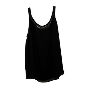 Lane Bryant Women's Shirt Camisole Tank Rhinestone and Bead Embellished …